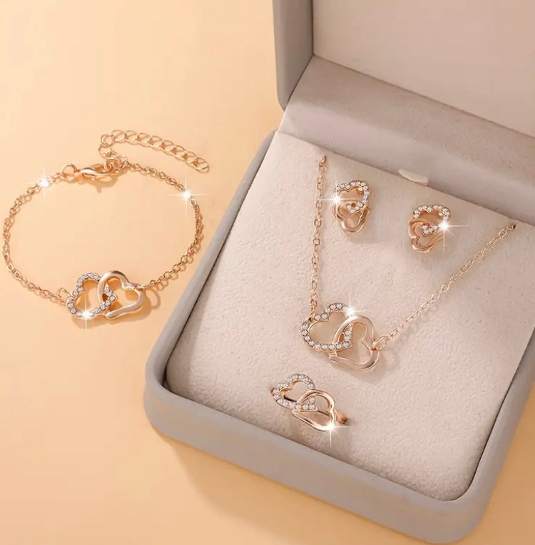 Set de JOYERÍA DOBLE ❤️