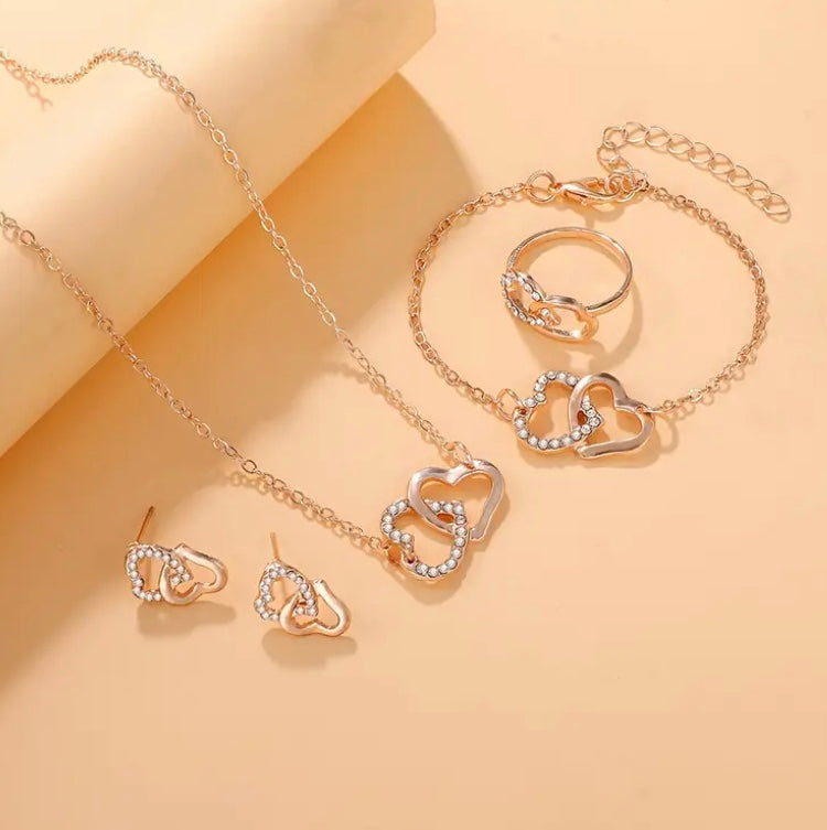 Set de JOYERÍA DOBLE ❤️