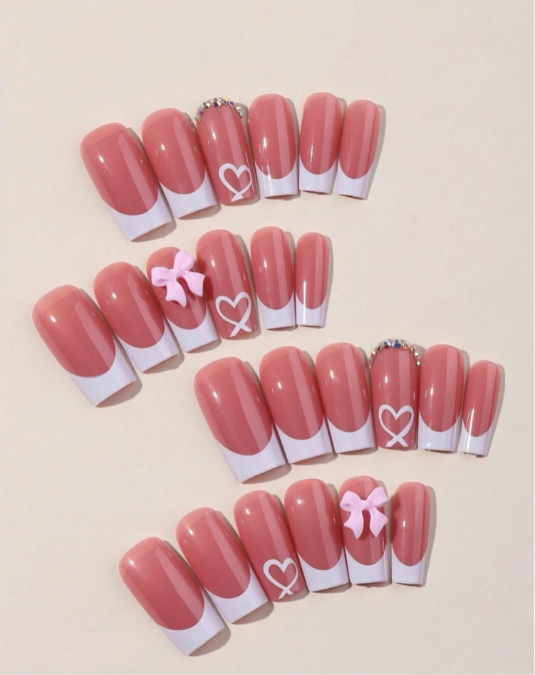 Uñas MOÑO ROSA