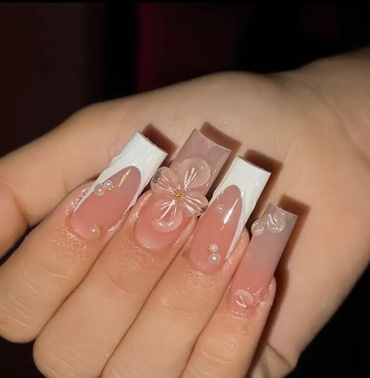 Uñas LARGAS ROSA